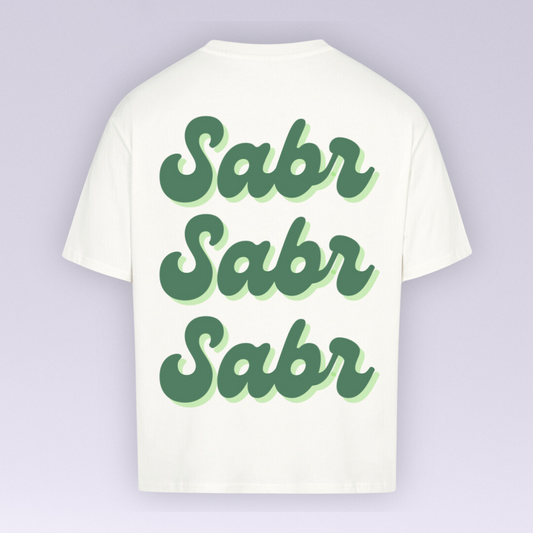 Sabr Oversized T-Shirt (QR Code)