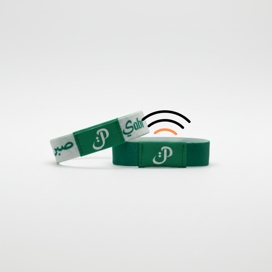 NFC Stoffarmband